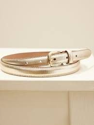 Ceinture dorée fine