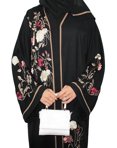 Jilbab premium noir