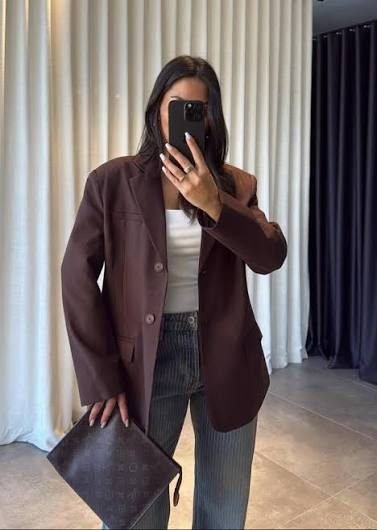 Veste blazer oversize